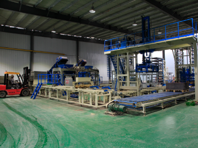 NM15 Full Automatic Block Production Line in Guizhou
