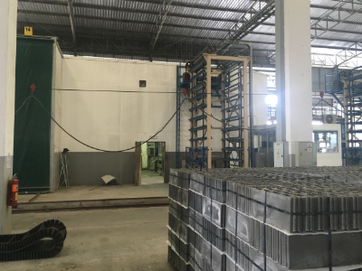 QFT12-15 Brick Full Automatic Line in Thailand